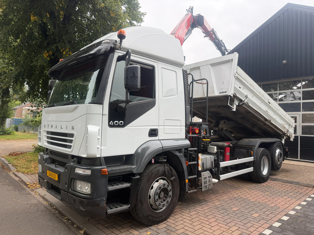 Iveco Stralis 400 3 way tipper | Fassi F130 | Remote | 6x2 A/C 56273333-0.jpg | Davilo Trucks 