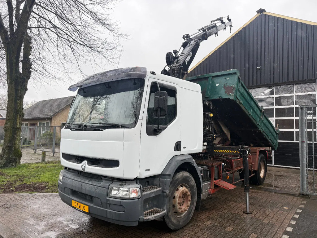 Renault  Premium 260 Tipper + Hiab 105-3 crane - Steel suspension - Top condition 51974337-0.jpg | Davilo Trucks 